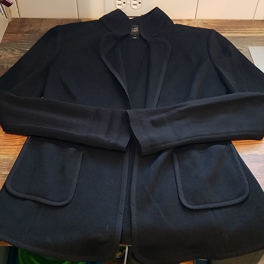 ST JOHN Milano knit blazer